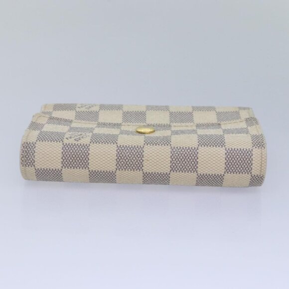LOUIS VUITTON Damier Azur Portefeuille Alexandra Wallet N63068 LV Auth 87727BRAN - Picture 6 of 16